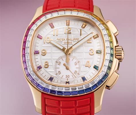 patek philippe rainbow chronograph.